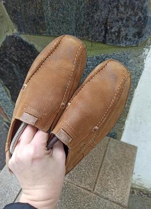 Комфортные кожаные туфли, мокасины gallus4 фото