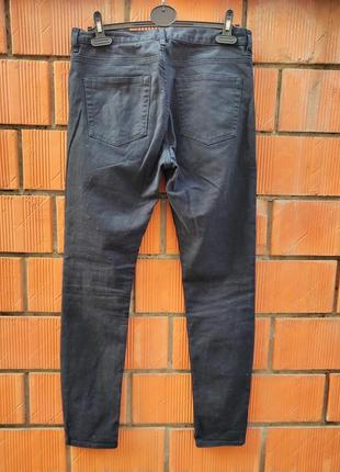 Черные подростковые джинсы скинни 30 размер h&amp;m skinny fit8 фото