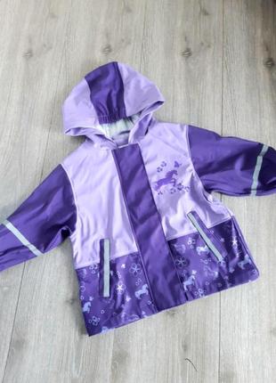 Дощовик вітровка,куртка бузкова/фіолетова,6-9, 9-12 місяців