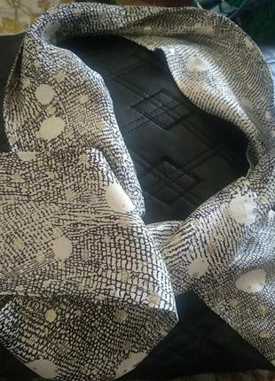 Шелк шарф винтаж