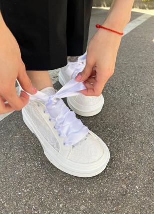 Кросівки в стилі chloe lauren sneakers white