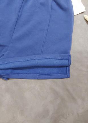Шорти спортивні сині на флісі, сині шорти, теплі шорти na kd3 фото