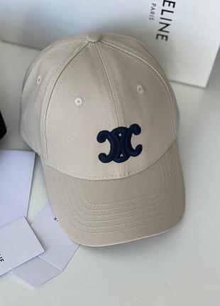 Кепка в стилі celine🌟люкс