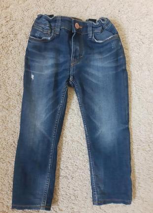 Джинсы утепленные,104