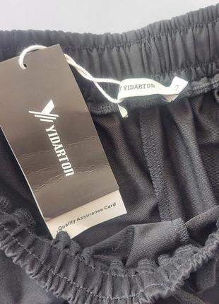 Штани спортивні джогери чорні жіночі yidarton з високою талією4 фото