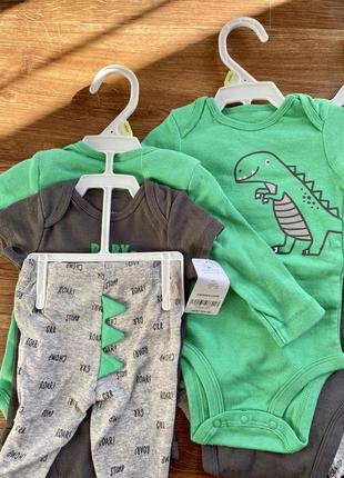 Боді набір боди бодік бодик набор костюм костюмчик картерс carter’s newborn пологовий