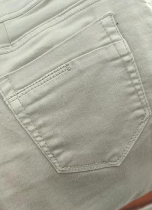 Брюки брюки светлые джинсы скинны5 фото