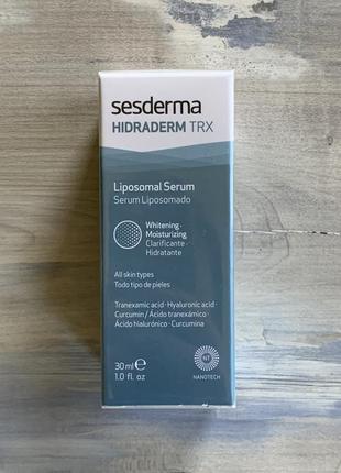 Зволожувальна сироватка з відбілювальним ефектом sesderma laboratories hidraderm trx serum3 фото