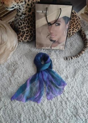 Шикарний шифоновий шарф8 фото