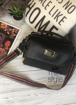 Сумка на длинной ручке cross-body сумочка трендовая и стильная кроссбоди david jones6 фото