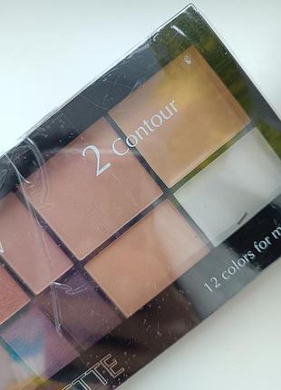 Палетка lcf тени, контуринг, консиллер