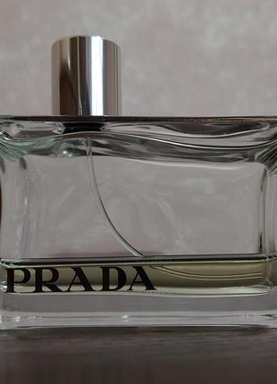 Prada amber eau de parfum парфюмированная вода оригинал остаток 16/80 мл3 фото