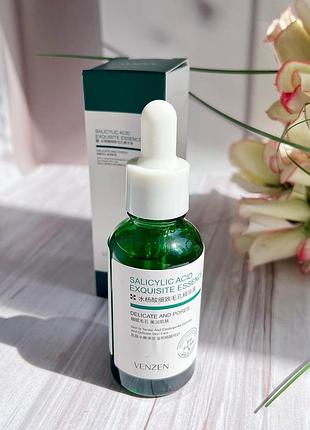 Сыворотка для лица venzen salicylic acid для сужения пор 30 ml