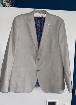 Брендовый пиджак burton menswear р 46r new