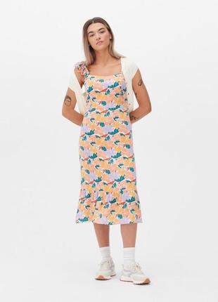 Платье миди primark вискоза