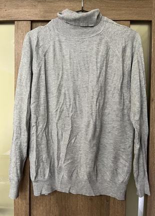 Базовый серый свитер