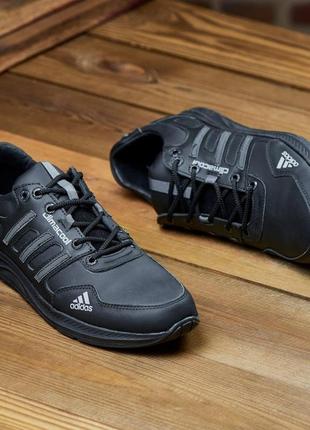 Обувь больших размеров мужские кроссовки из натуральной кожи model-к46