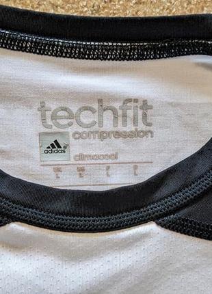 Компресійна футболка adidas techfit cool ss3 фото