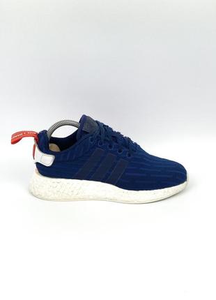 Кроссовки adidas nmd r2 primeknit bb2952 оригинал синие boost оригинал размер 37 37.52 фото