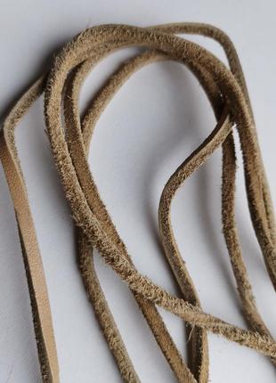 Кожаный шнурок браслет верёвка кожа кожаные шнурки для обуви6 фото