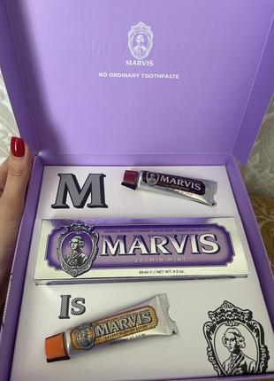 Подарунковий набір зубних паст marvis2 фото
