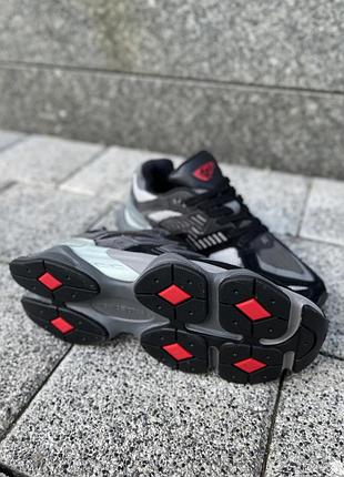 Мужские кроссовки new balance 990 v5 990 m990by5 black neon yellow grey black 41-42-43-44-455 фото