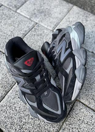Мужские кроссовки new balance 990 v5 990 m990by5 black neon yellow grey black 41-42-43-44-457 фото