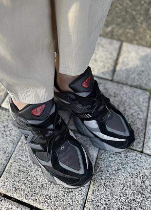 Мужские кроссовки new balance 990 v5 990 m990by5 black neon yellow grey black 41-42-43-44-456 фото