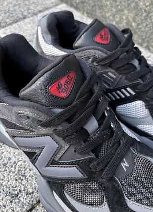 Мужские кроссовки new balance 990 v5 990 m990by5 black neon yellow grey black 41-42-43-44-459 фото