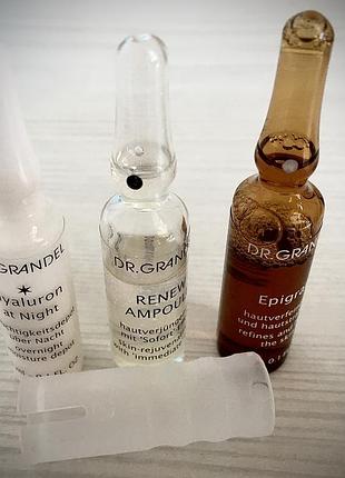 🌹 dr.grandel,hyaluron, ugg,ampoule, zegna,valmont,nike, la prairie,3 ед, набор, элитный проф концентрат, сыворотка, крем, антивозрастной2 фото