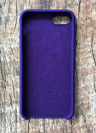Чехол для iphone 7 / 8  фиолетовый3 фото