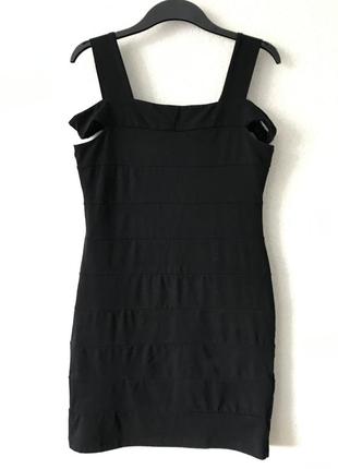 Маленькое чёрное платье облегающее карандаш h&m1 фото