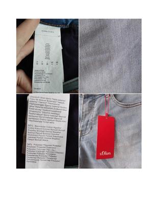 Новые джинсовые мужские капри бриджи s.oliver размер 387 фото