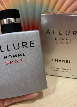 Туалетна вода chanel allure homme sport шанель аллюр хои спорт 100мл1 фото