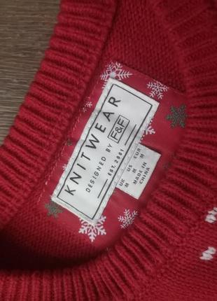 Чоловічий новорічний светр з оленям новий рік різдво3 фото