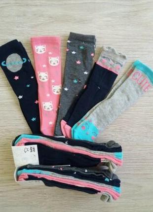 Шкарпетки для дівчинки c&a німеччина. набори по 5 пар.6 фото