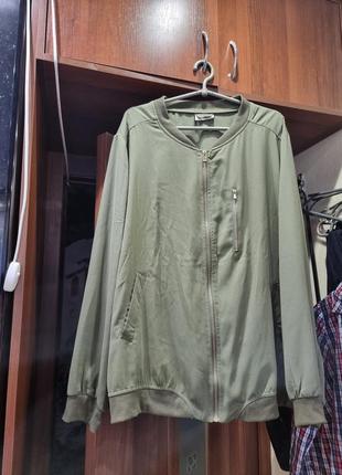 Кофта блуза ветровка большой размер1 фото