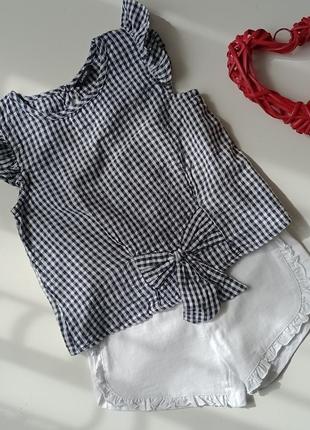 Блузка, блуза, футболка 3-4p 98-104cm1 фото
