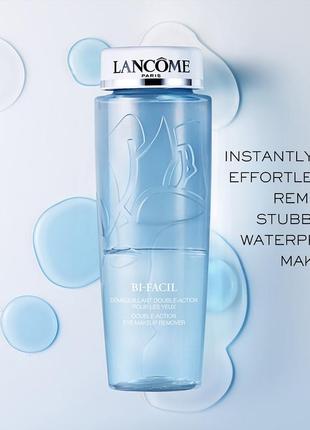 Двухфазное средство для демакияжа глаз lancome bi-facil double action eye makeup remover2 фото