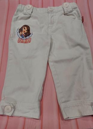Крутые, оригинальные, укороченные джинсы, капри brats от ladybird 5-7 лет7 фото