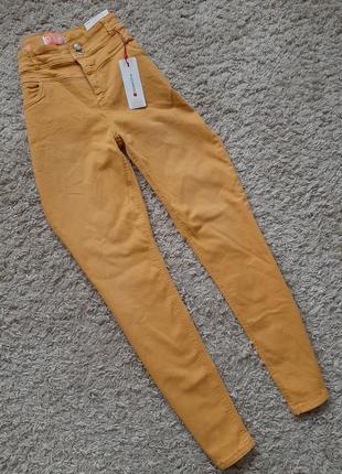 Нові фірмові жовті джинси брюки штани3 фото