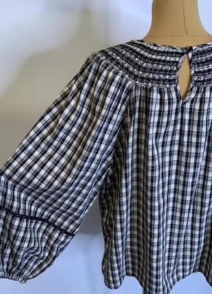 Стильная блуза с пышным рукавом6 фото