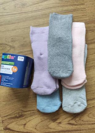 Дитячі теплі шкарпетки для дівчинки німеччина lupilu