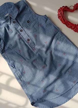 Блузка, блуза, туника, туника, платье, сарафан, майка h&m 2-3-4p