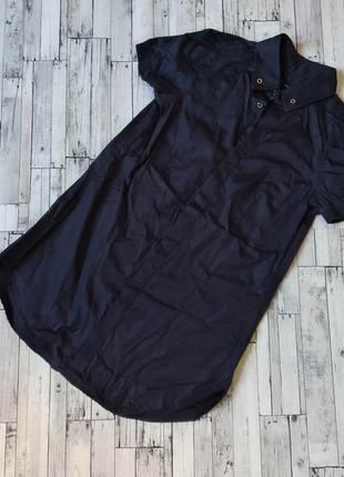 Рубашка женская dsquared2 короткий рукав черная4 фото