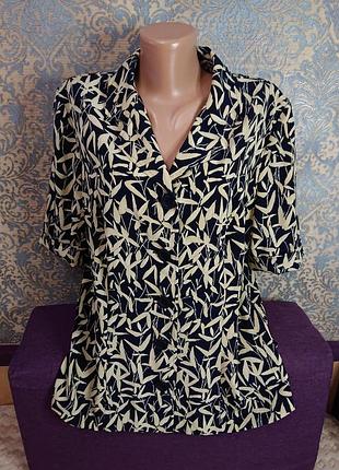 Красивая женская блуза блейзер размер батал 50 /52 блузка жакет