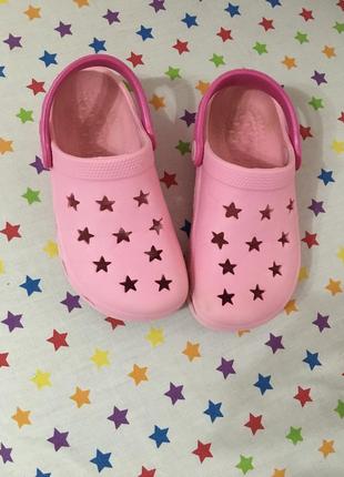 Кроксы на девочку 28-29размер