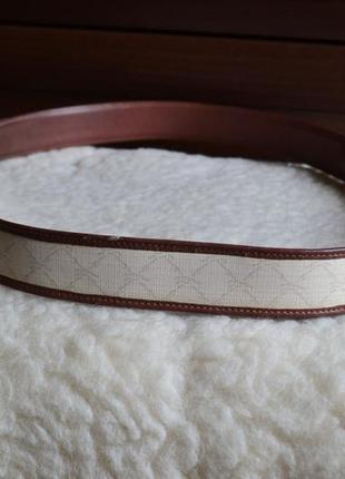 Longchamp  кожаный ремень винтаж.5 фото