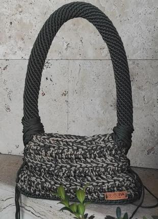 Вʼязана сумка ручної роботи
