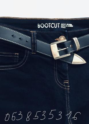 Джинсы  bootcut прямые клёш8 фото